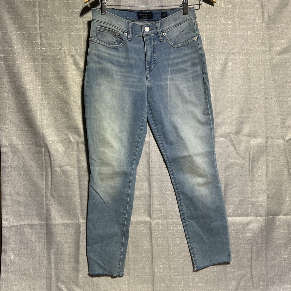Lucky Brand Jeans Womens Size 6 / 28 Reg Mid Rise Super Skinny Ava‎